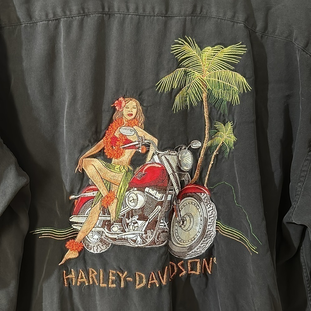 Harley Davidson button-down shirt sz XL